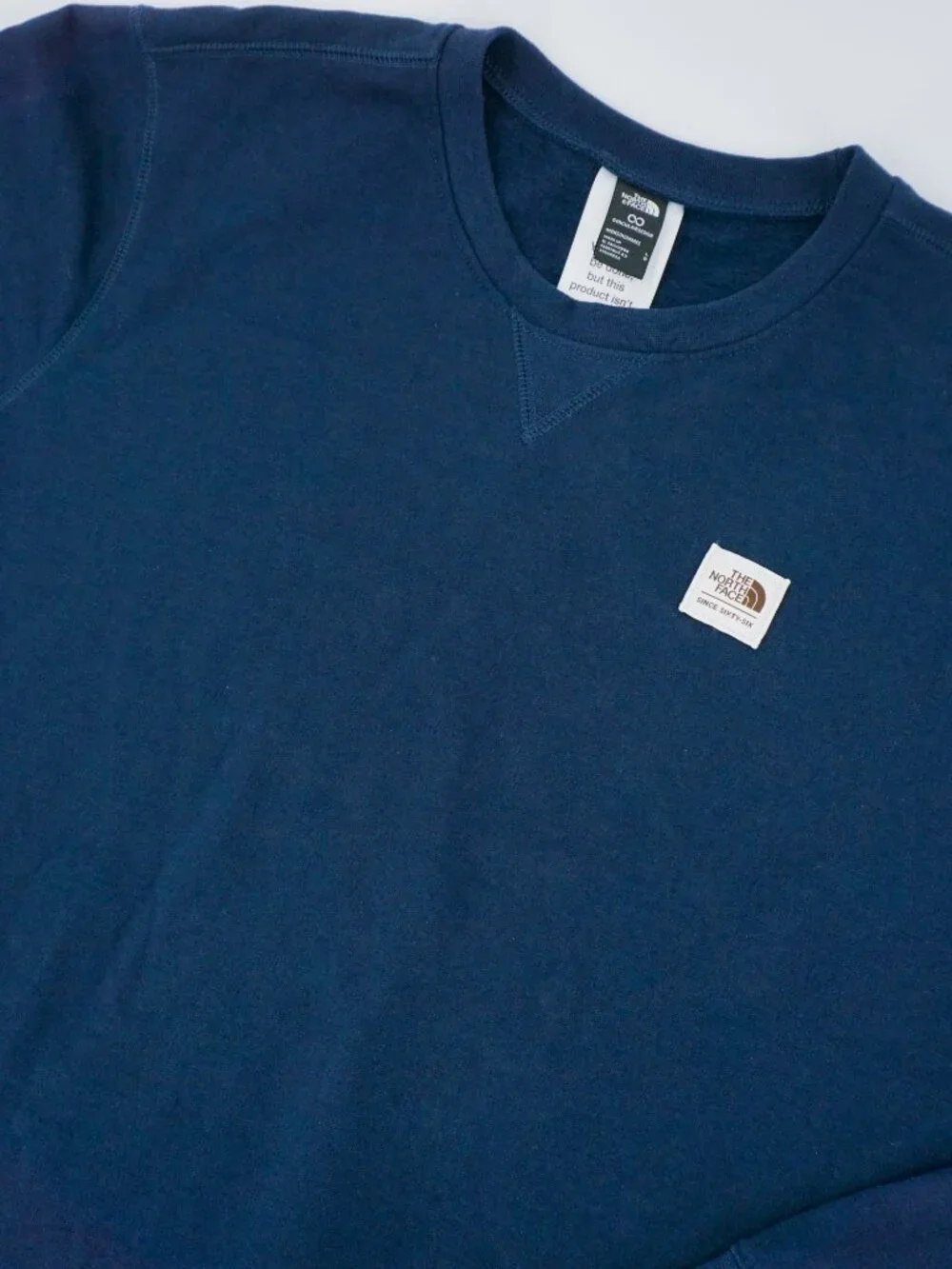 The North Face Heritage Pass Sweatshirt Pullover Navy Blue Men's Large